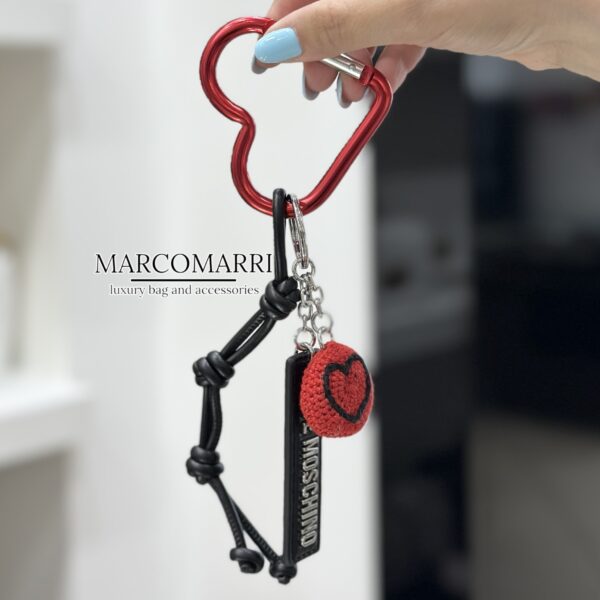 Portachiavi moschettone cuore - immagine 3