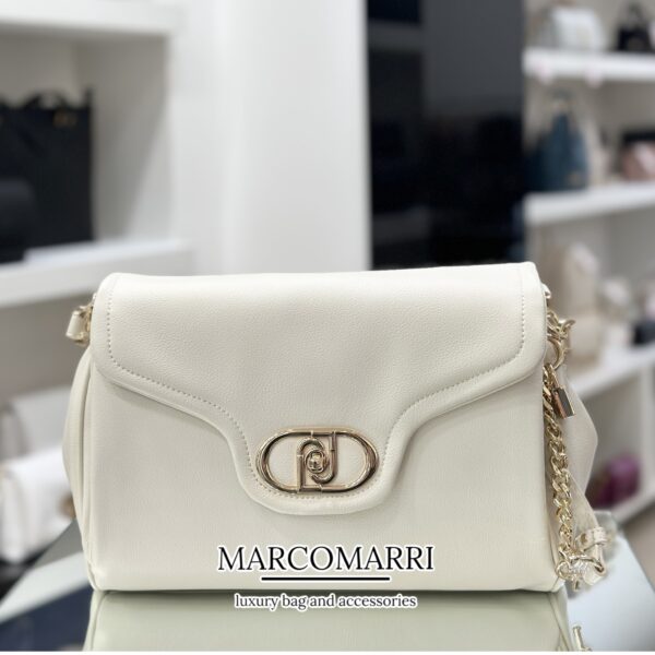 Borsa a spalla Dyani black cream