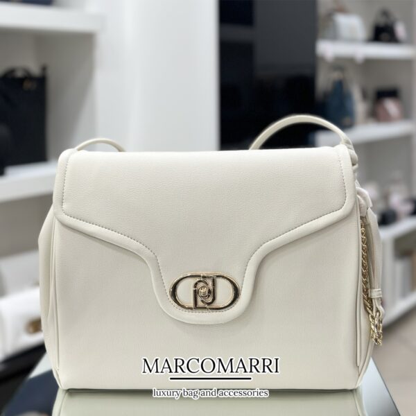 Borsa a spalla Dyani cream large