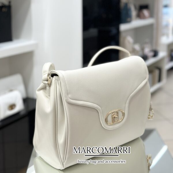 Borsa a spalla Dyani cream large - immagine 4