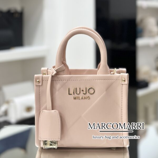 Hand bag small Ridhi cipria