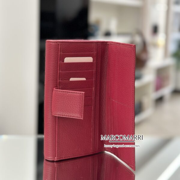 Portafoglio Large Metallic Soft Red - immagine 3