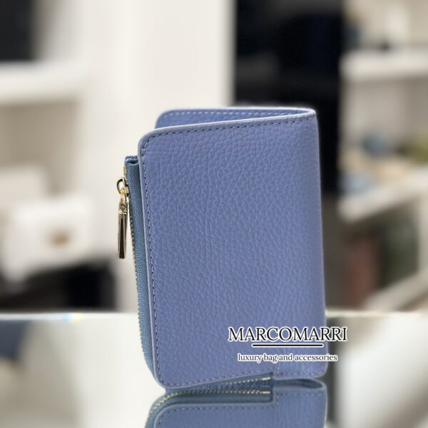 Portafoglio small Soft Celeste - immagine 3