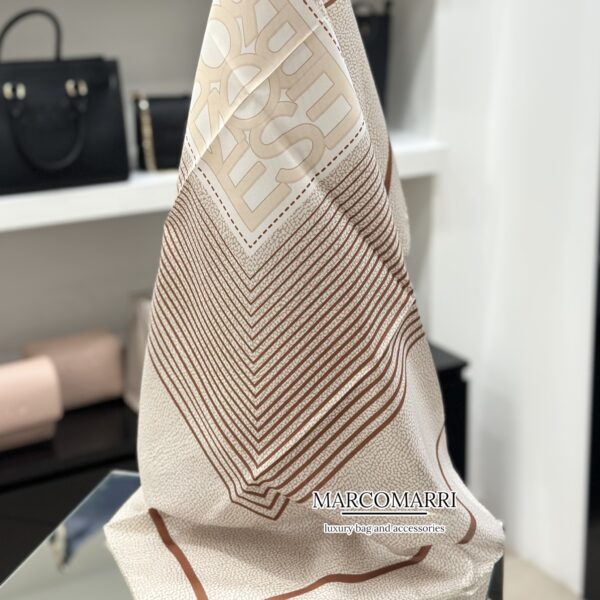Foulard geometrico sand - immagine 4