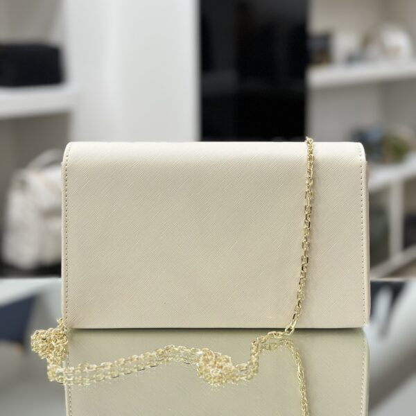 Pochette saffiano avorio - immagine 3