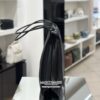 Coccinelle shopping bag coulissè large black - immagine 5