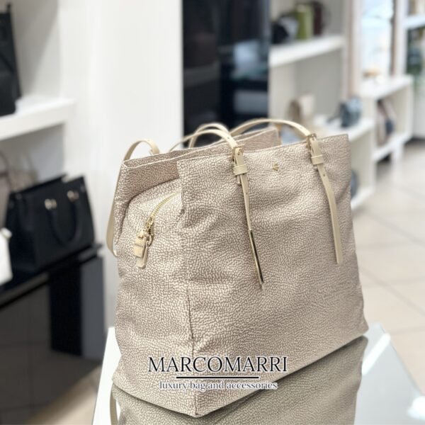 Shopping bag large sand - immagine 3