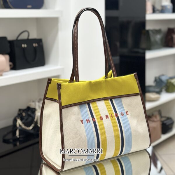Shopping Bag canvas multi-color media - immagine 5