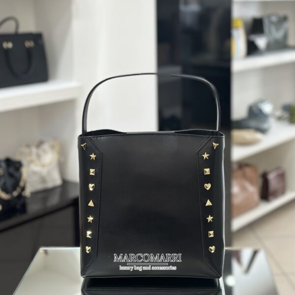 Secchiello borchie black - immagine 3