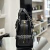 Borbonese Bauletto medio black - immagine 5