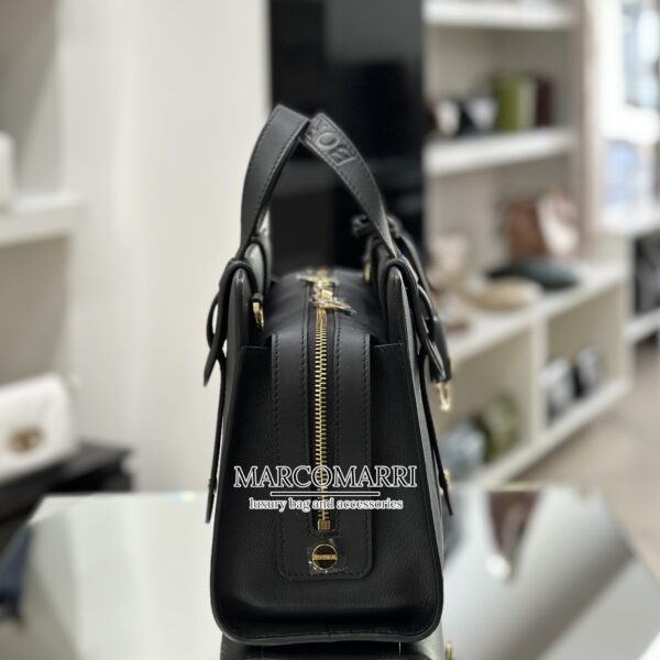 Borbonese Bauletto medio black - immagine 5