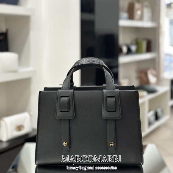 Borbonese Bauletto medio black - immagine 4