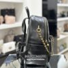 Zaino con logo e catena cuori black - immagine 4