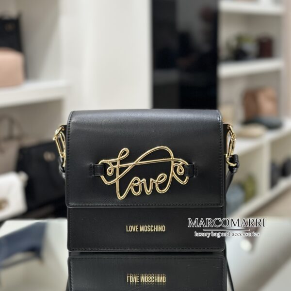 Borsa a spalla Love black