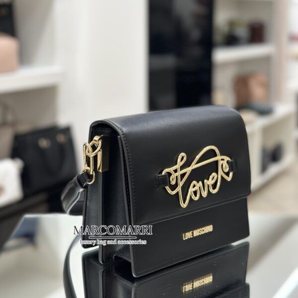 Borsa a spalla Love black - immagine 2