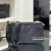Tracolla/Portafoglio doppio scomparto black - immagine 2