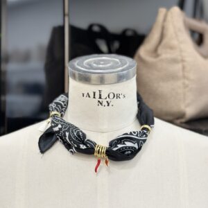 Collana Bandana Ibiza Nero Cornetto