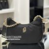Borsa hobo small in nylon black
