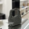 Borsa mini con strass/nero - immagine 3