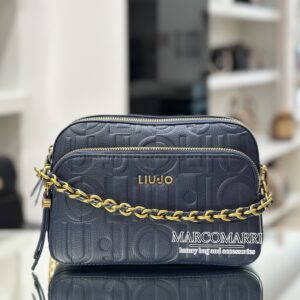 Borsa a tracolla con logo dress blue