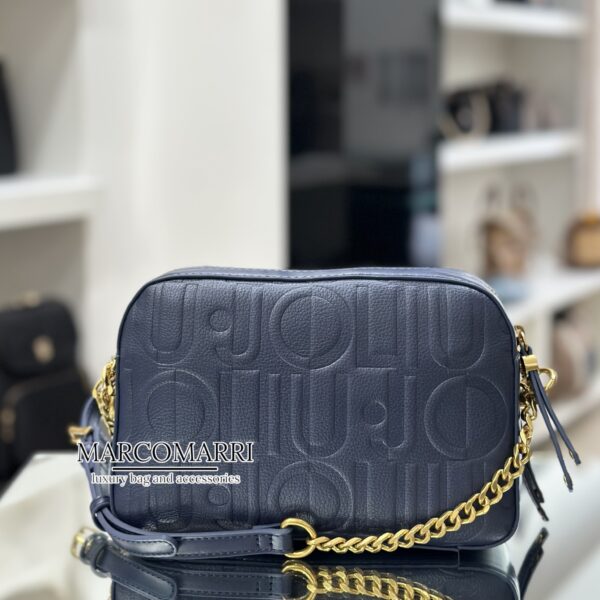 Borsa a tracolla con logo dress blue - immagine 2