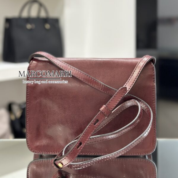 Tracolla Lucrezia medium bordeaux - immagine 5