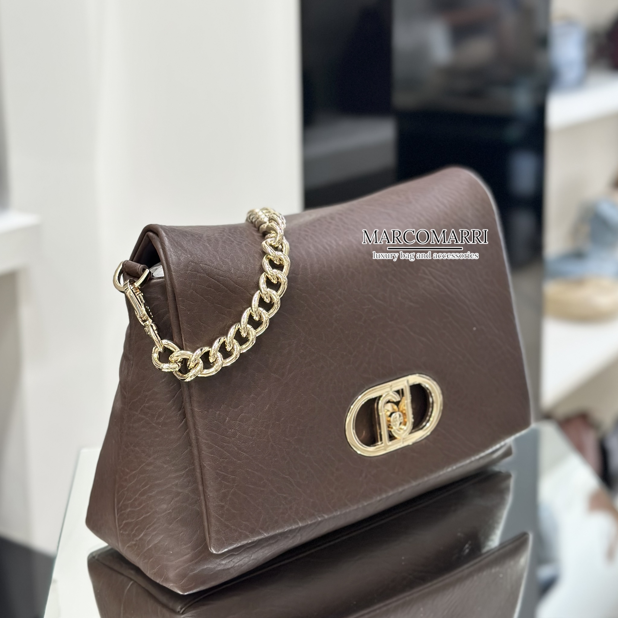 Borsa a spalla LaPuffy Moro - immagine 3