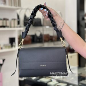 Borsa boheme a spalla media black