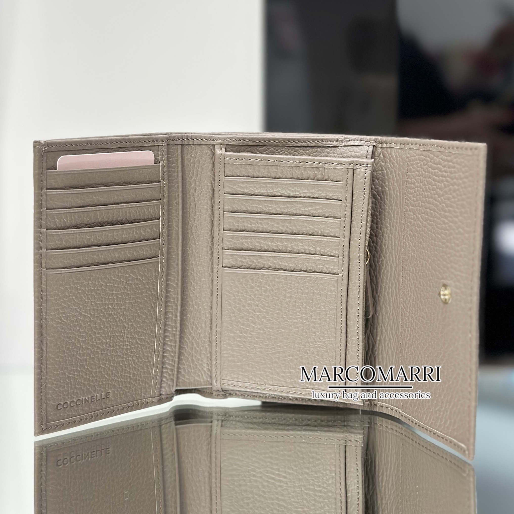 Portafoglio Medio Soft Taupe - immagine 4