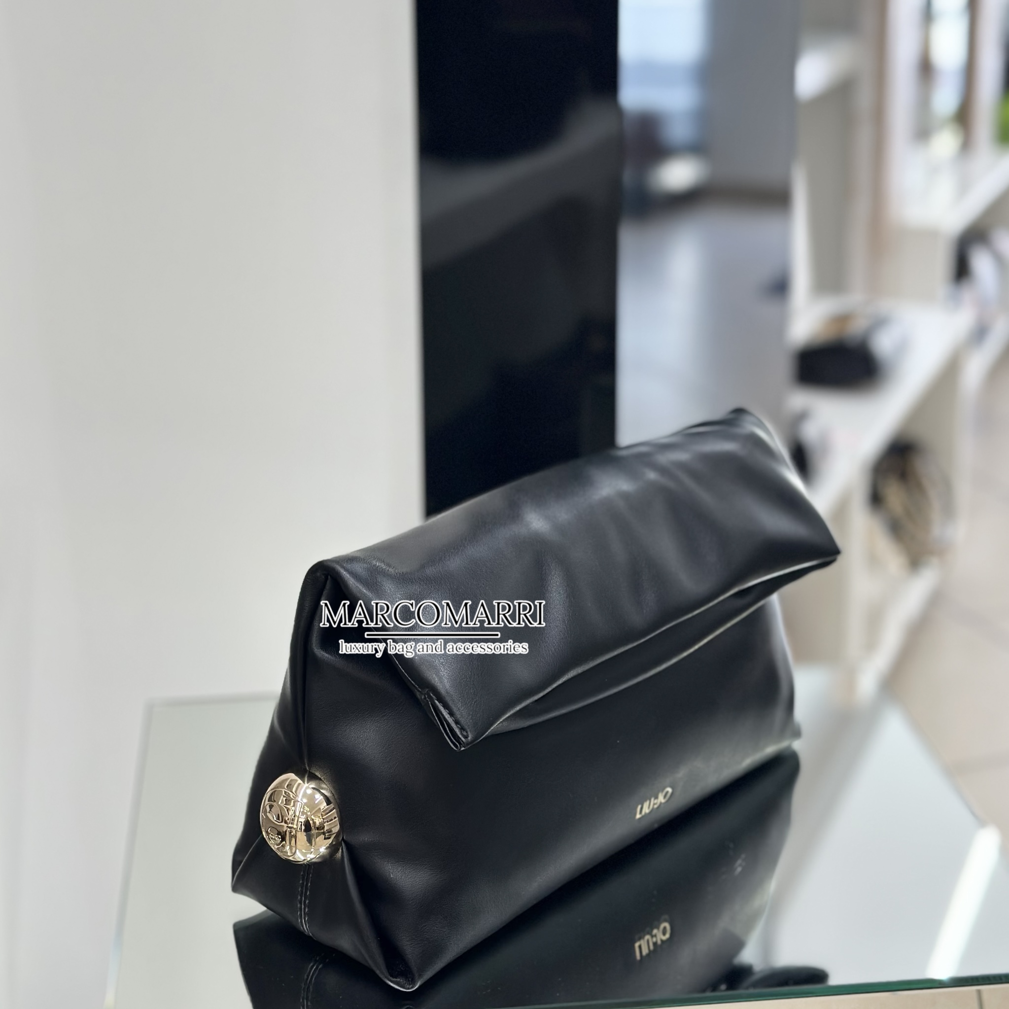 Pochette/Borsa a spalla Nero - immagine 3