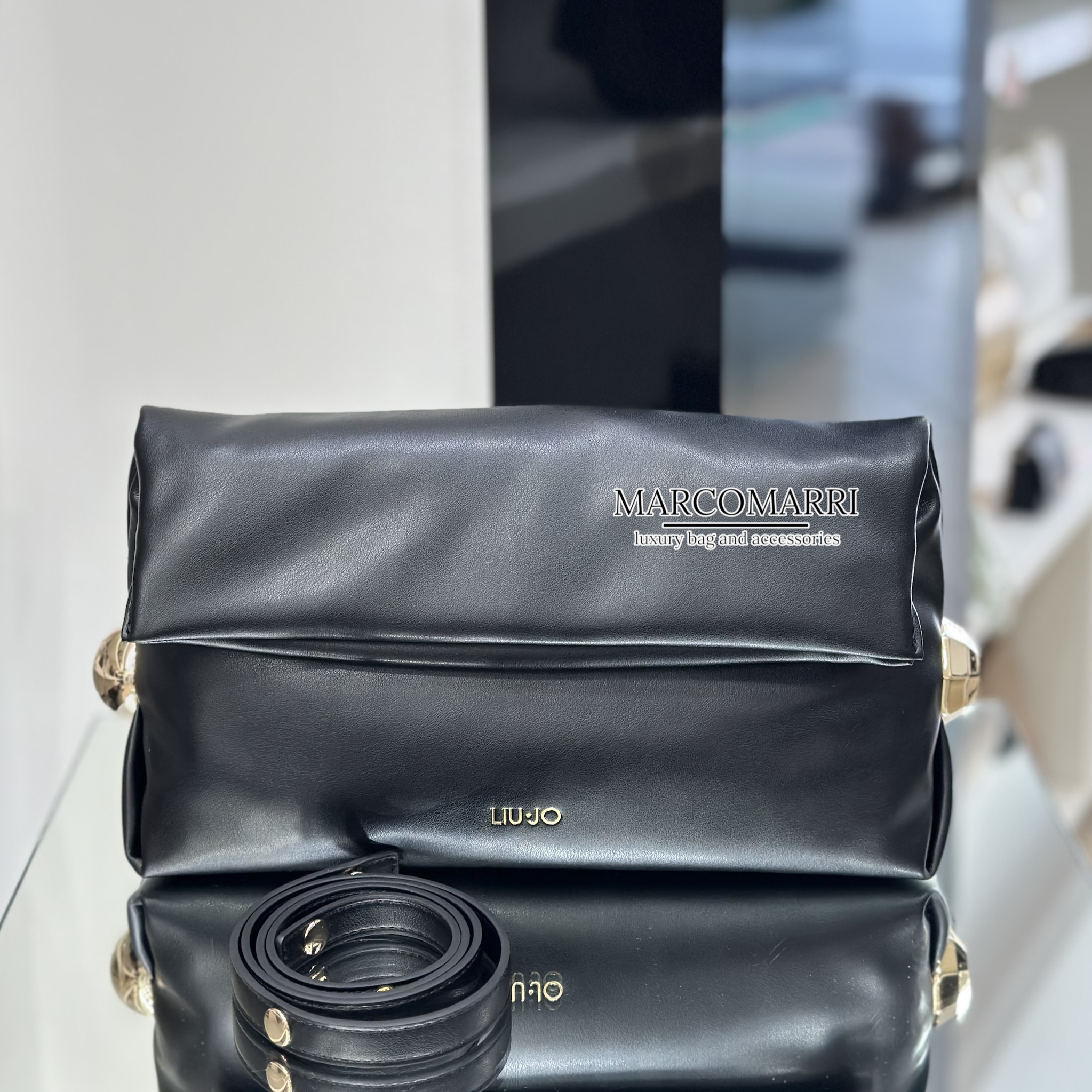 Pochette/Borsa a spalla Nero - immagine 6