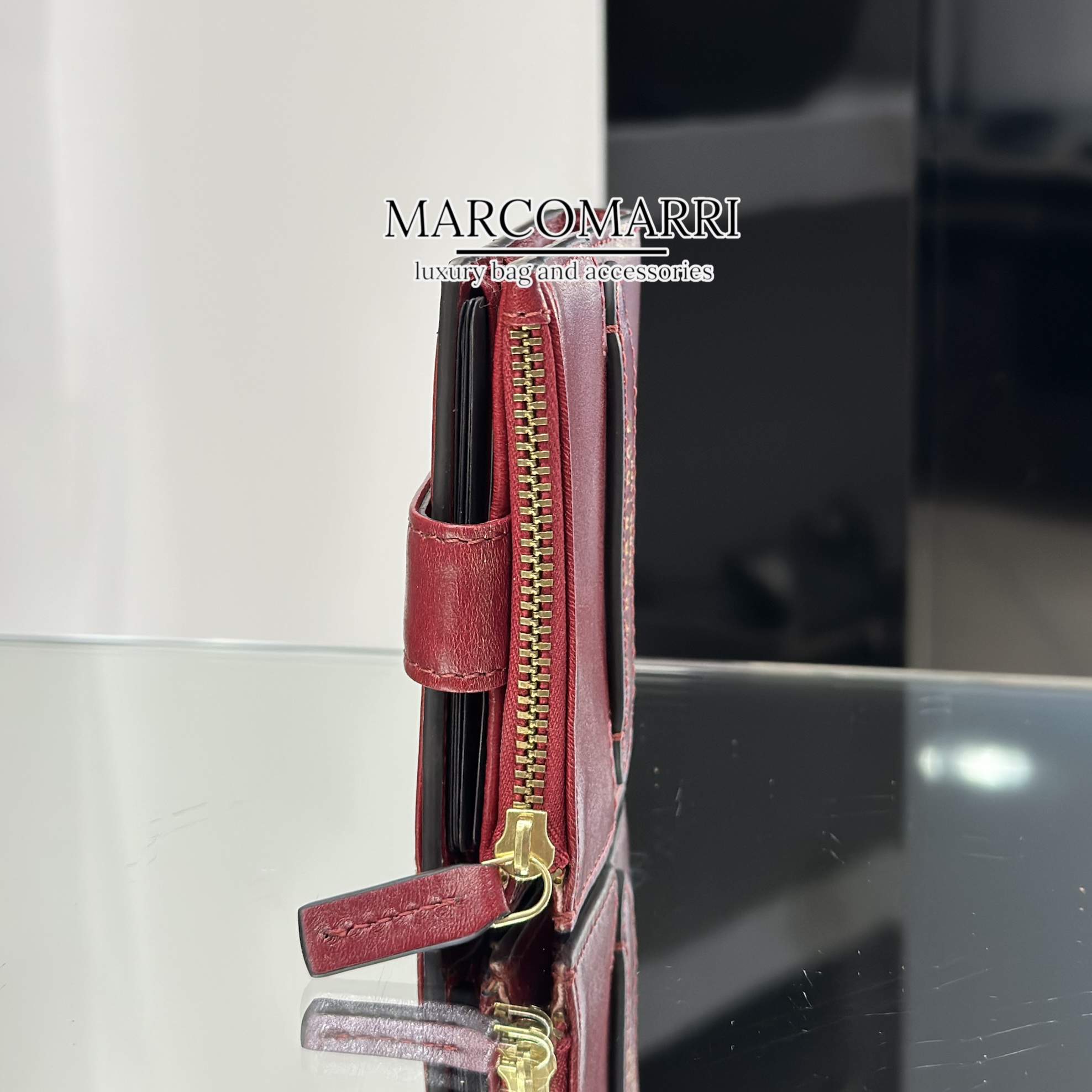 The Bridge Portafoglio small Lucrezia red - immagine 3