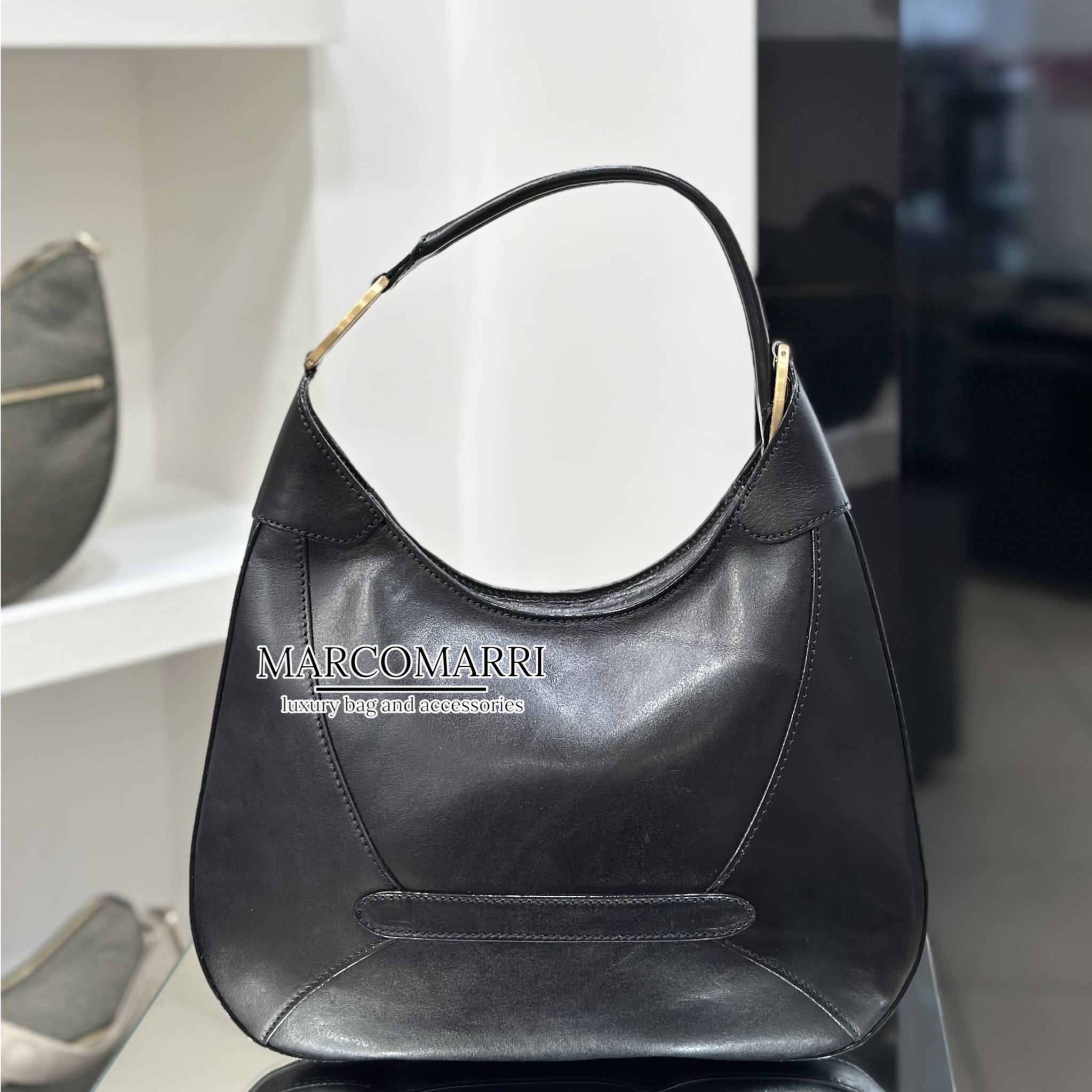 The Bridge Hobo bag black - immagine 3