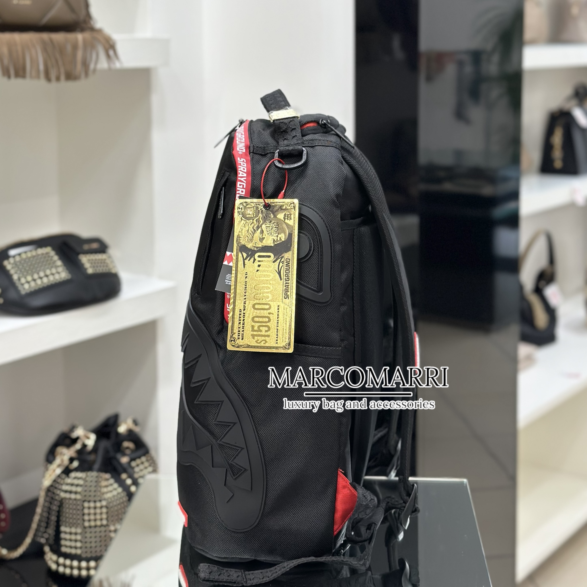 Sprayground Zaino Printed Zipper Shark - immagine 3