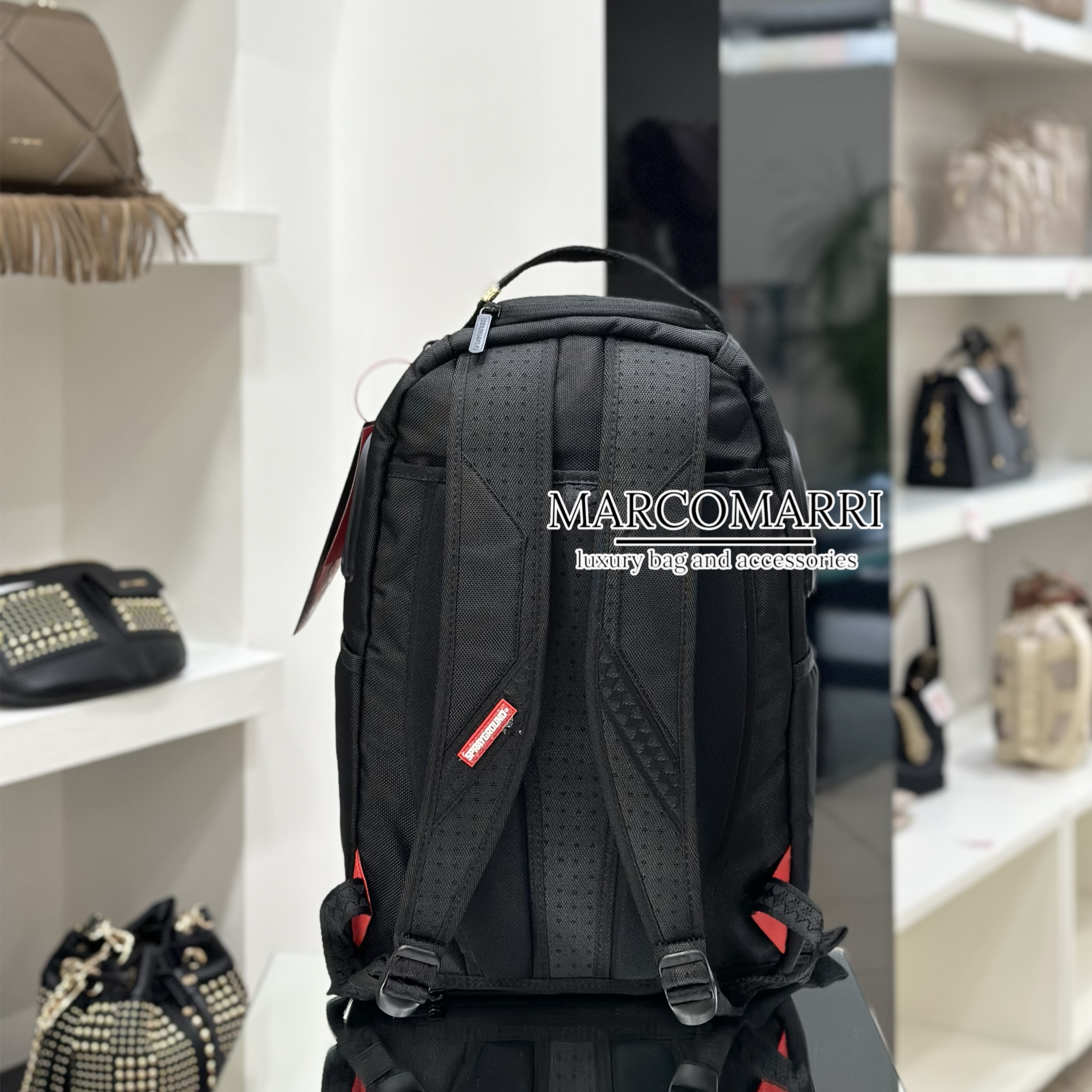 Sprayground Zaino Printed Zipper Shark - immagine 5