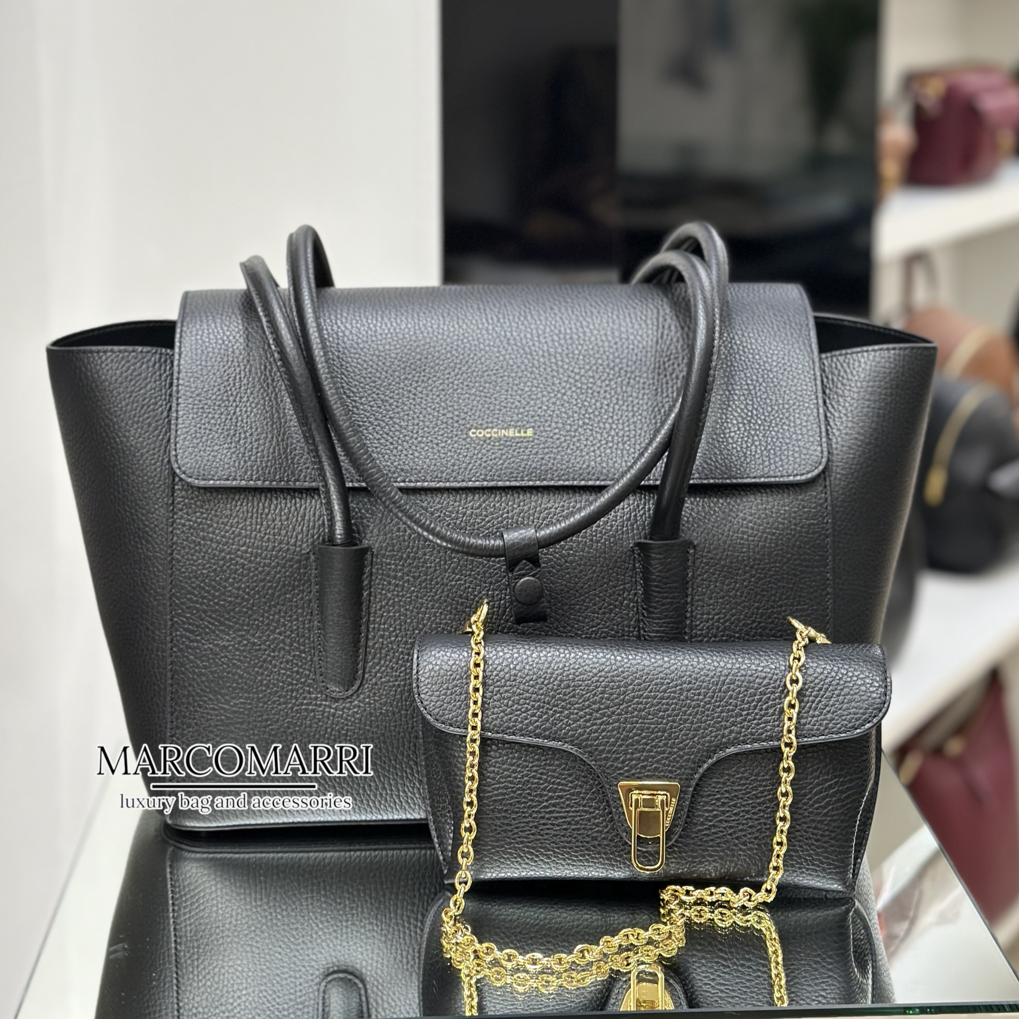 Shopping bag beat large black - immagine 6