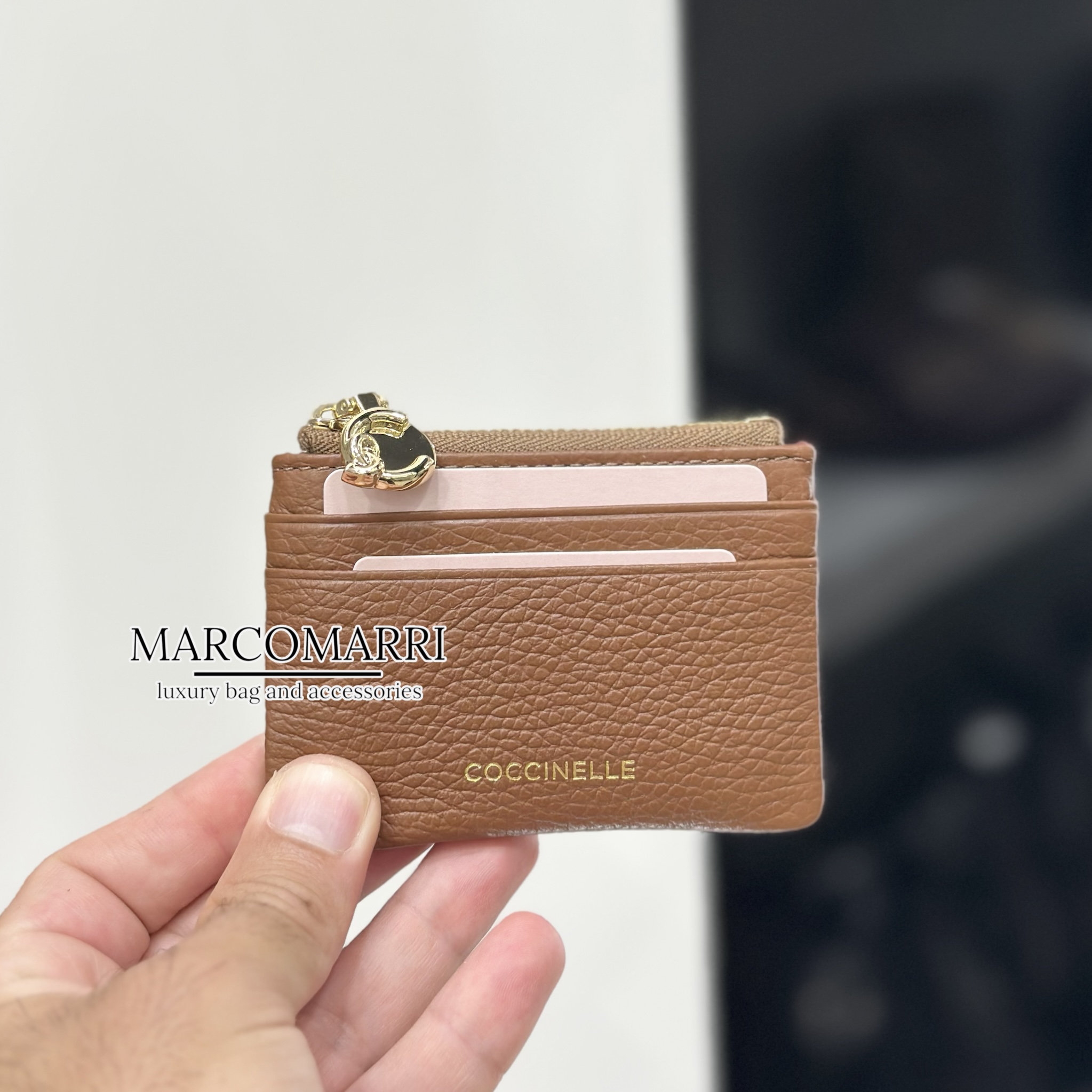 Coccinelle Portacarte C-Me Cognac - immagine 4