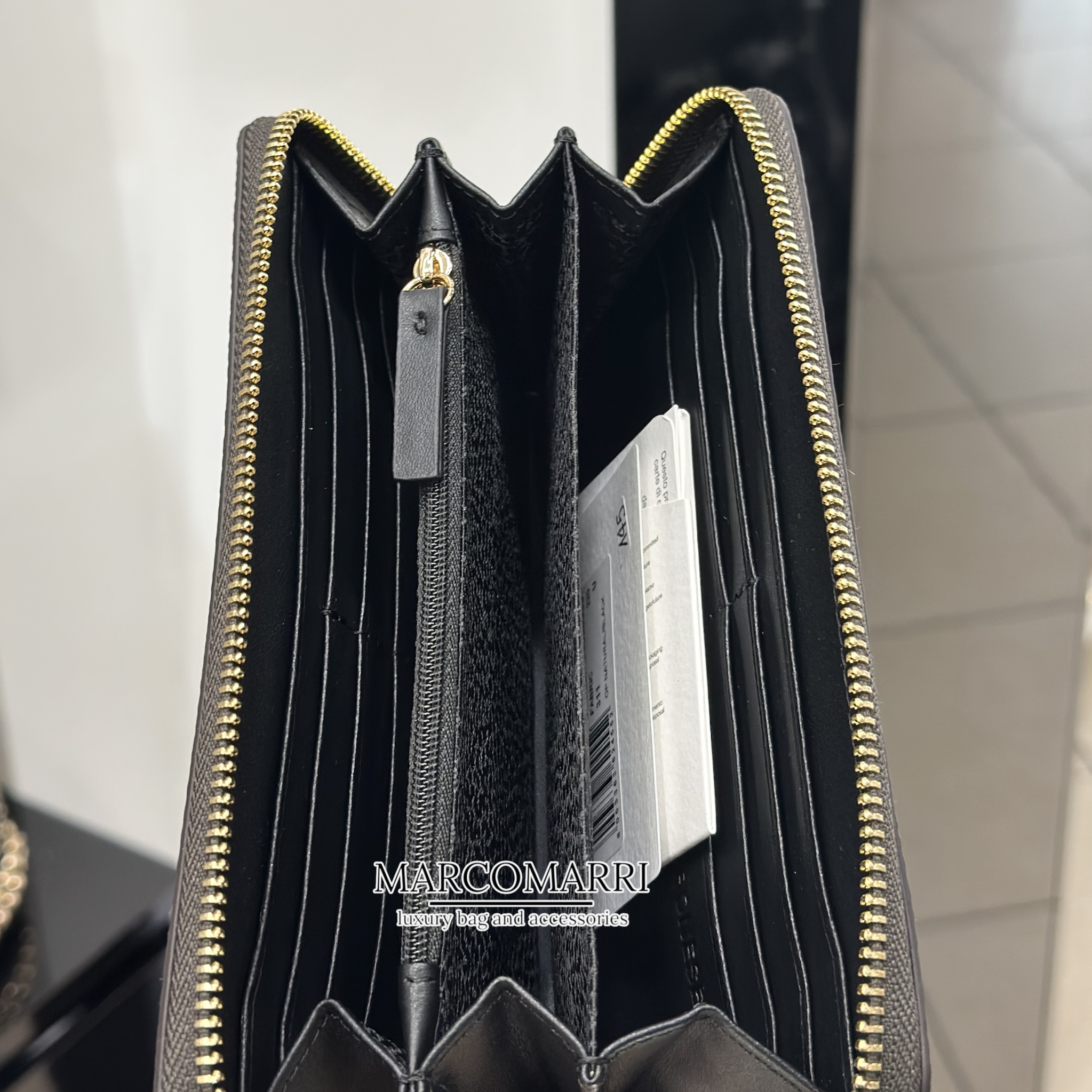 Borbonese Portafoglio large zip around - immagine 3