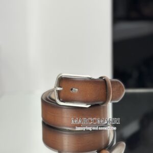 The Bridge Cintura Uomo sfumata cuoio