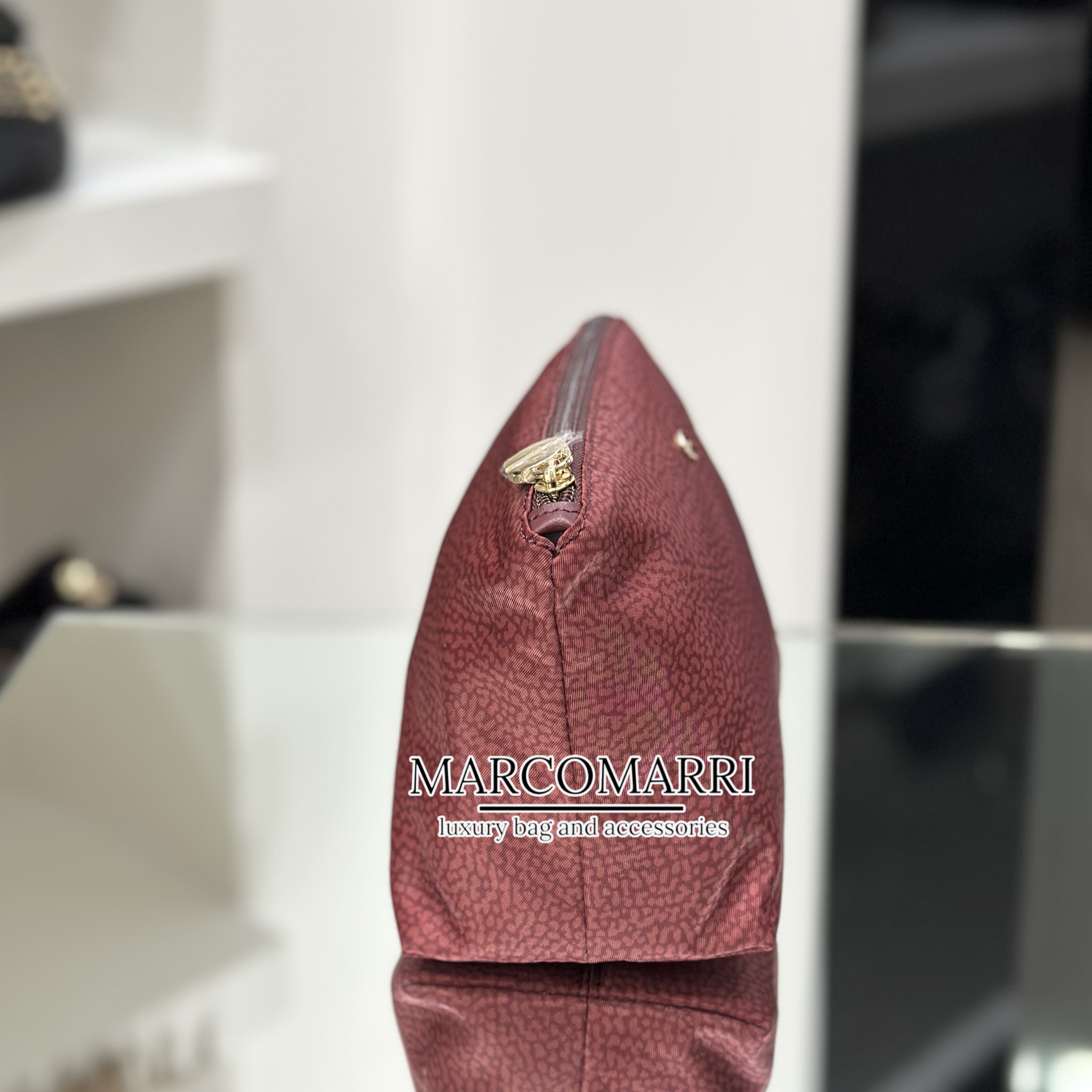 Borbonese Beauty Case Merlot - immagine 2