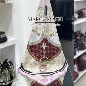 Foulard flower metalware lilla