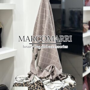 Sciarpa pearls animal naturale