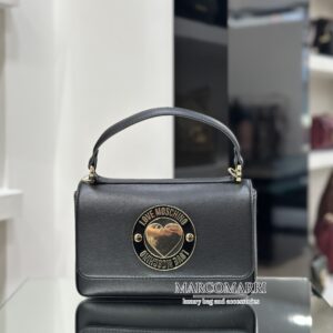 Hand bag maxi logo black