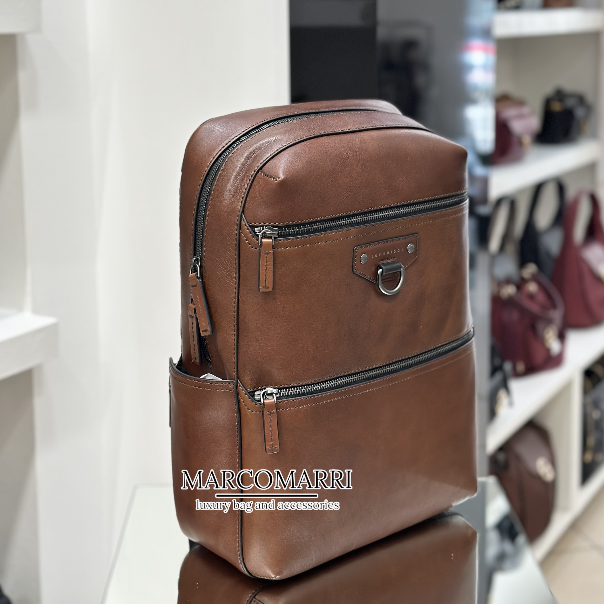 The Bridge Uomo Zaino Jacopo Cuoio - immagine 5