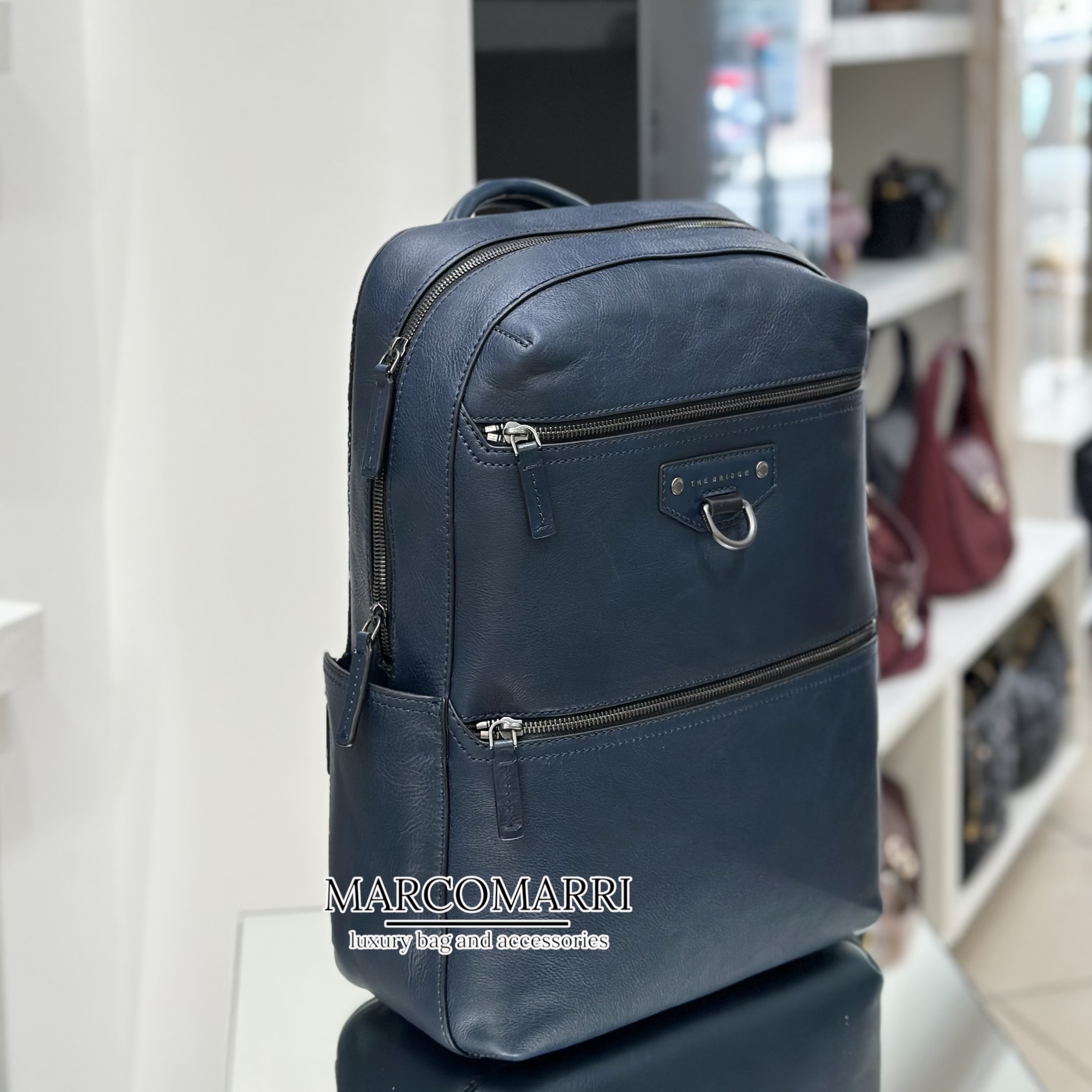 The Bridge Uomo Zaino Jacopo Blu - immagine 3