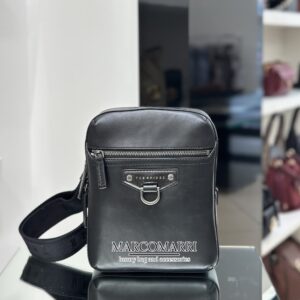 The Bridge Uomo Tracolla Large Jacopo Black