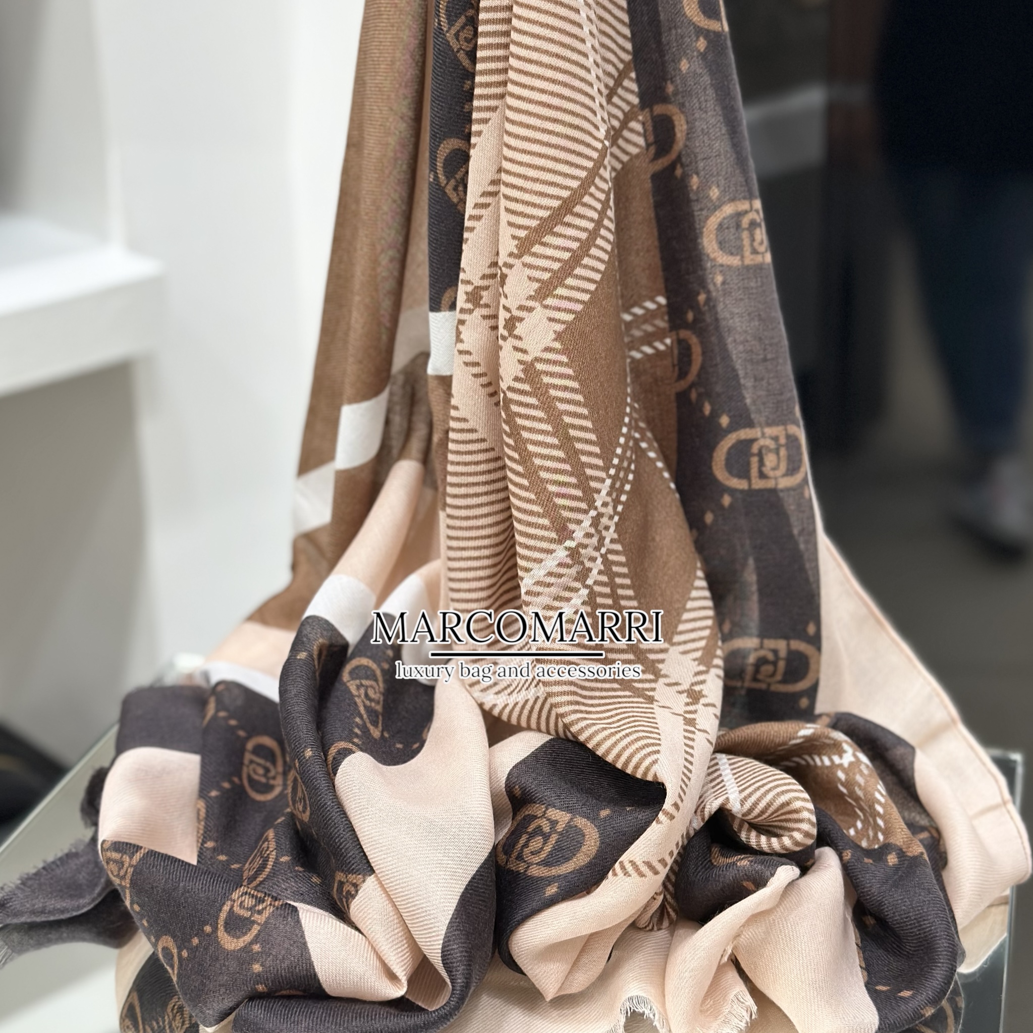 Liu Jo Stola Check moro light - immagine 2