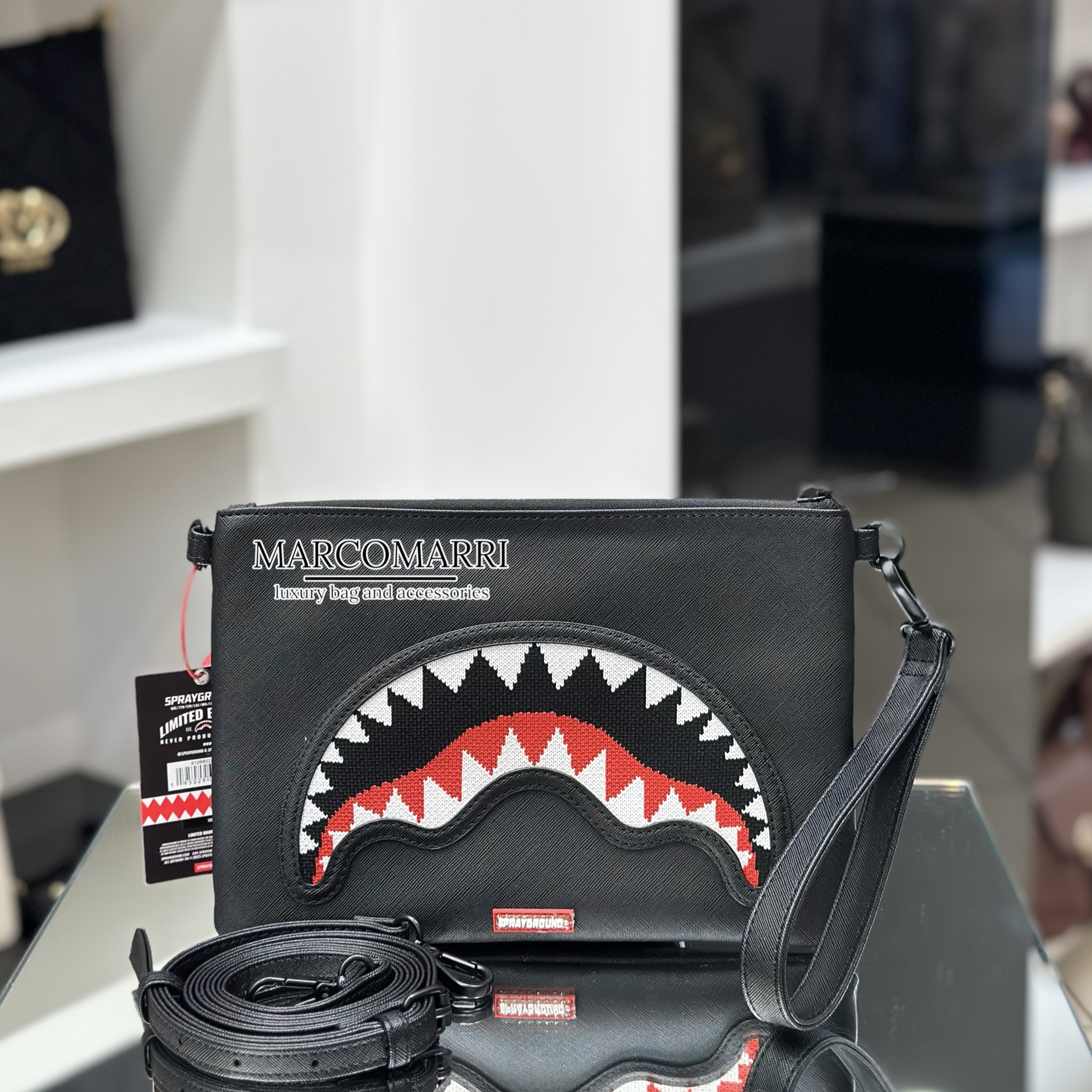 Sprayground Pochette Fly Knit Mouth - immagine 2