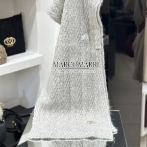 Liu Jo Sciarpa paillettes grigio