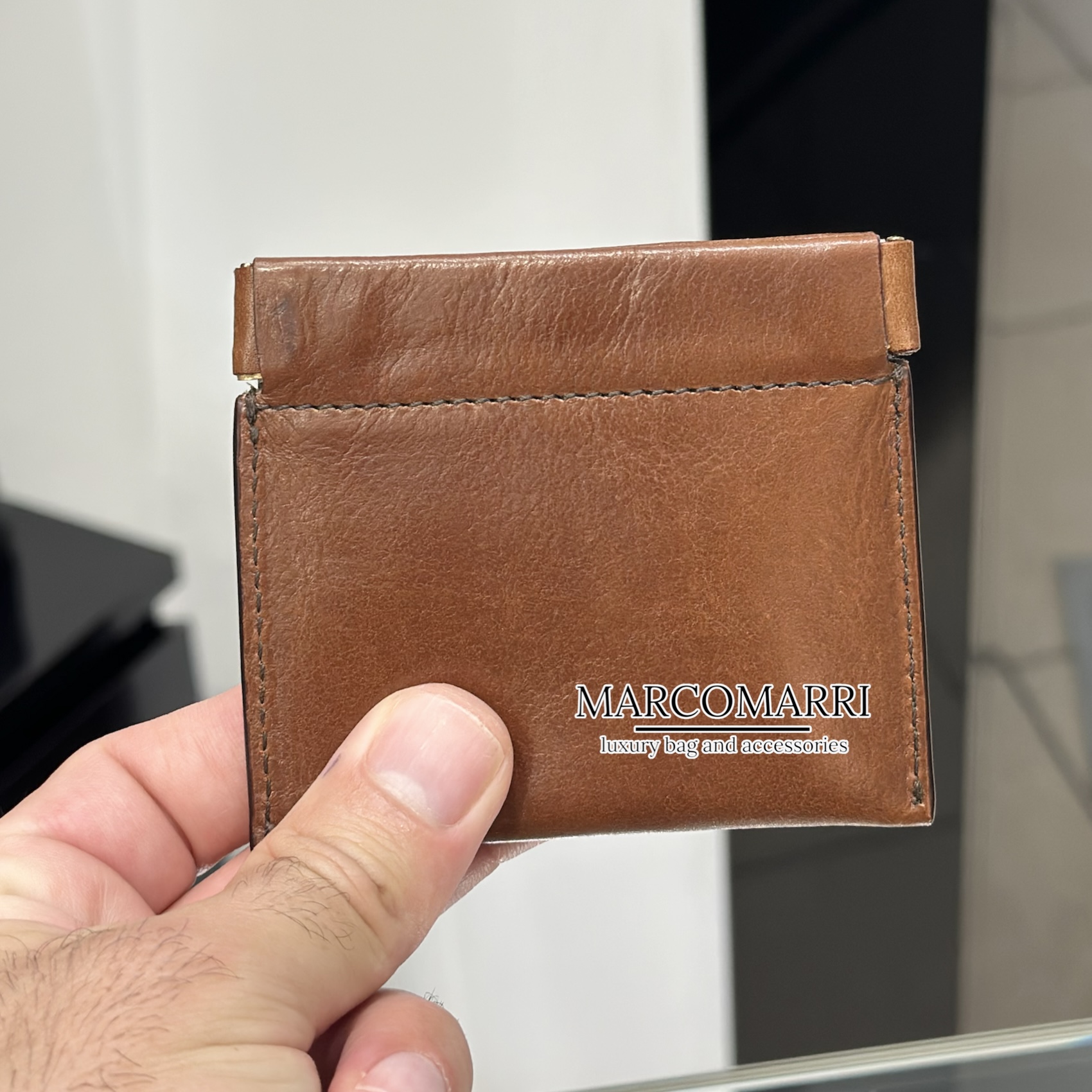 The Bridge Portamonete in pelle - immagine 2